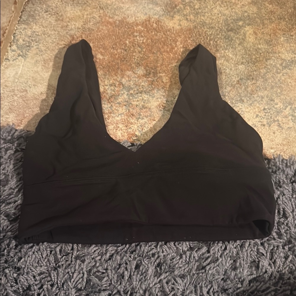 Black Women's sports bra